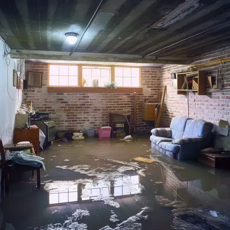 Flooded Basement Cleanup in Battle Creek, NE